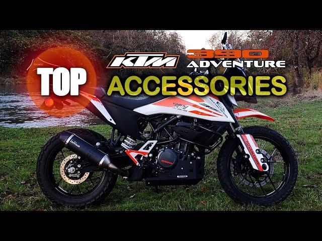 KTM 390 Adventure Accessories Many Not Normally Seen