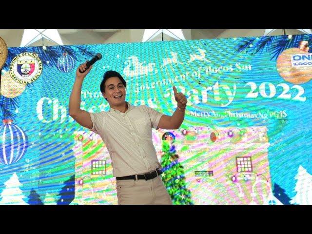 Provincial Government of Ilocos Sur's Christmas Party & Dancing Fountain | Ancher Cua, Event Host
