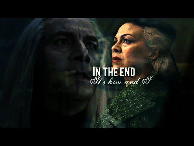 Lucius & Narcissa Malfoy  {Lucissa} || In the end, it's him and I