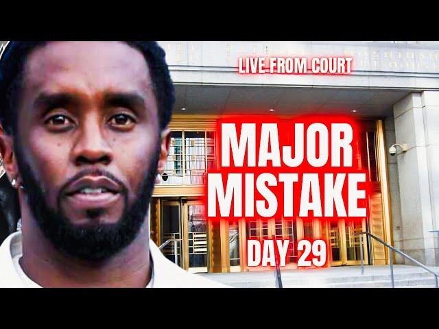 LIVE From Diddy Trial|Diddy Defense Makes MAJOR Mistake That WILL Cost Him His Freedom