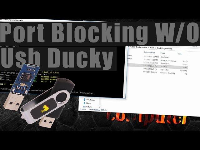 HID Attack Port Blocking "Tutorial+Script WIP"