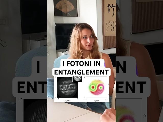 I FOTONI in entanglement? #fisica #scienza #curiosità #shorts #stem #perte #divulgazione