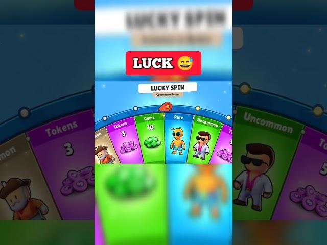 lucky or unlucky? #stumbleguys #shorts