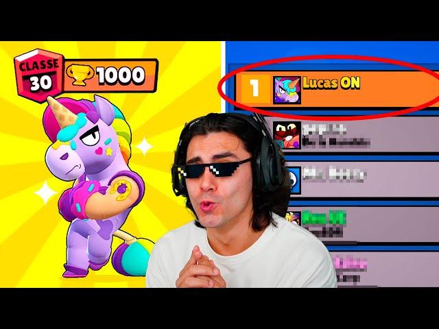 EU SÓ PARO QUANDO CHEGAR NO TOP 1 do Brawl Stars