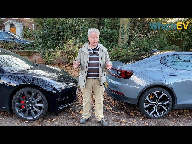 Tesla Model 3 versus Polestar 2: Which is the king of electric saloons? | WhichEV