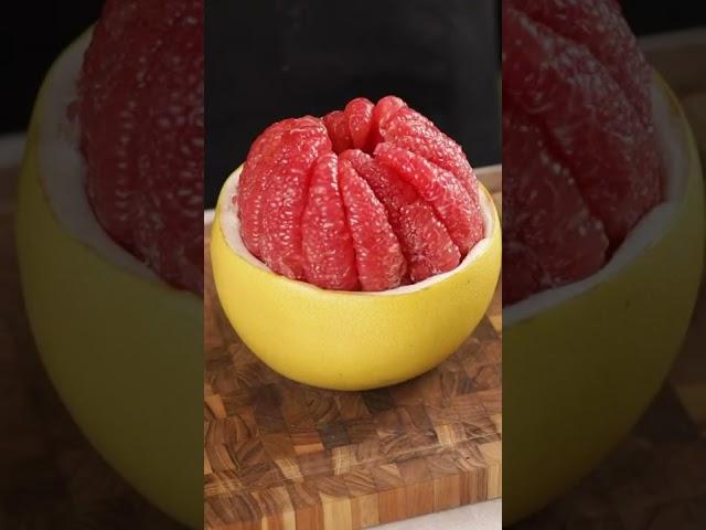 Mẹo bóc bưởi nhanh gọn, sạch xơ