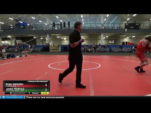 Ryan Weinzen Clarion Blue vs James Penfold Compound Great Lakes 2021 OAC Duals