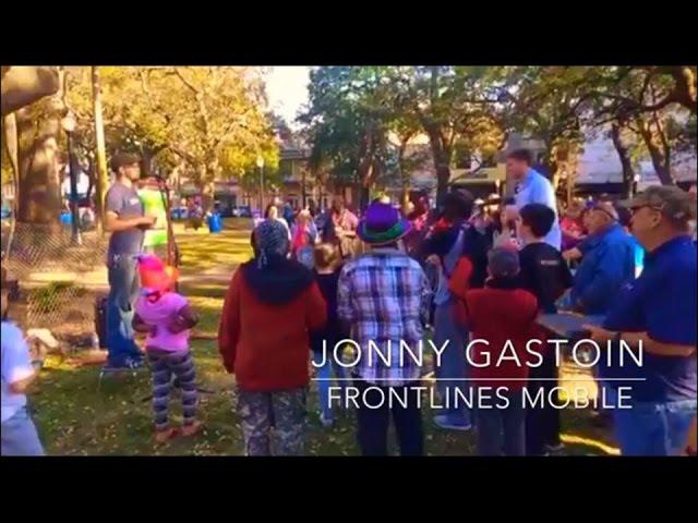 Jonny Gaston Open Air Preaching | Mardi Gras 2017