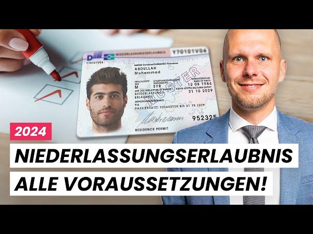 Niederlassungserlaubnis 2024: Alle Voraussetzungen mit dem neuen Gesetz!