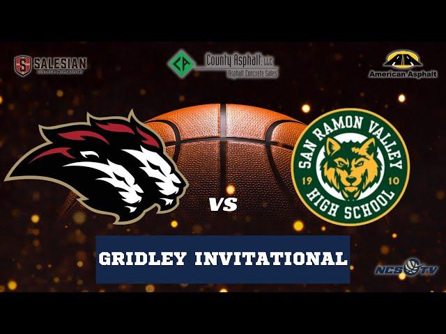 Salesian vs San Ramon Valley High School Boys Basketball LIVE 12/13/24 - 2nd Round '24 GIBT