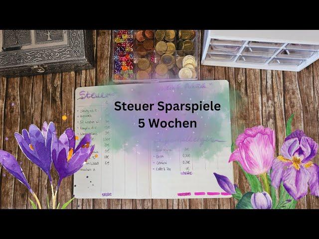 Sparspiele für die Steuer  | 5 Wochen besparen!!