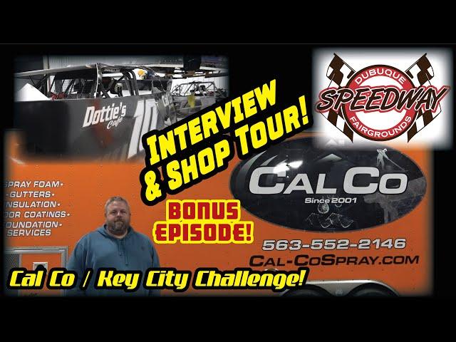 Dubuque Fairgrounds Speedway - Cal Co and Race Shop Tour!