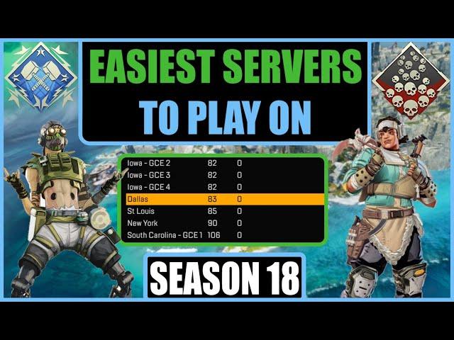 Easiest Servers To Play On In Apex Legends Season 18