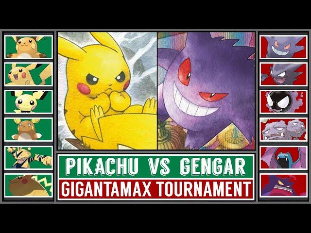 Quarterfinal: GMAX PIKACHU vs GMAX GENGAR | Gigantamax Pokémon Sword&Shield Tournament [Battle #4]