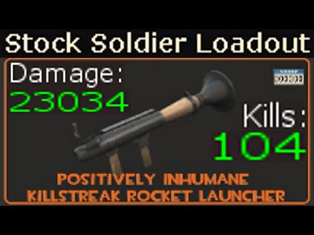 Stock Soldier Loadout(Team Fortress 2 Gameplay 2022)