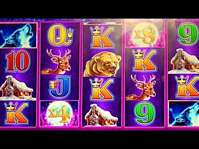 MAX BET FIRST SPIN WIN #slotman #win #wow #casino #slots #chumashcasino #timberwolfdeluxe