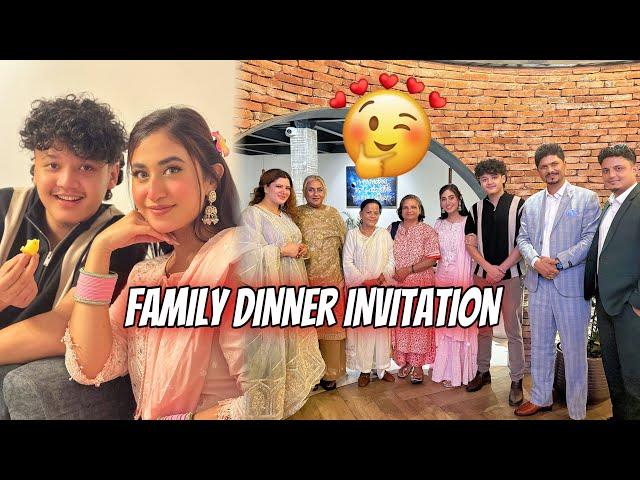 Family dinner invitation from Aama and uncle ️ || family sanga kati ramailo bahyo  #alizehjamali