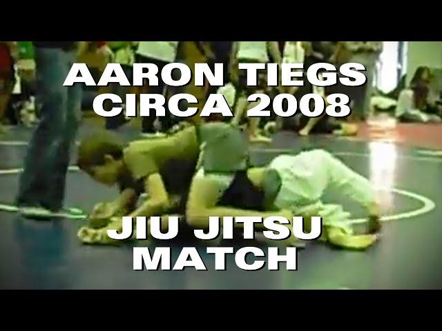 Aaron Tiegs Jiu Jitsu Match Circa 2008