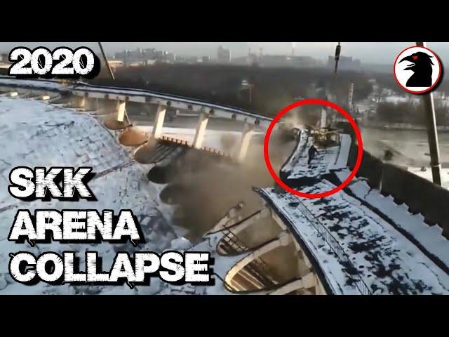 Final Seconds - Russian Worker Cuts Too Much - Entire Stadium Collapses (SKK Arena 2020)