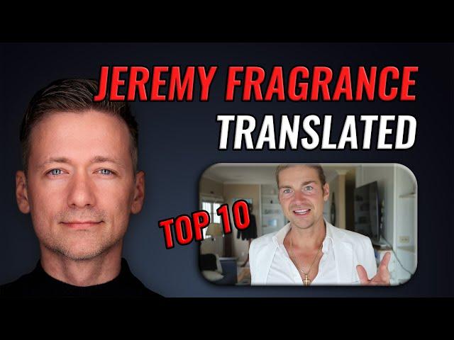 Top 10 Winter Fragrances: Jeremy Fragrance Translated