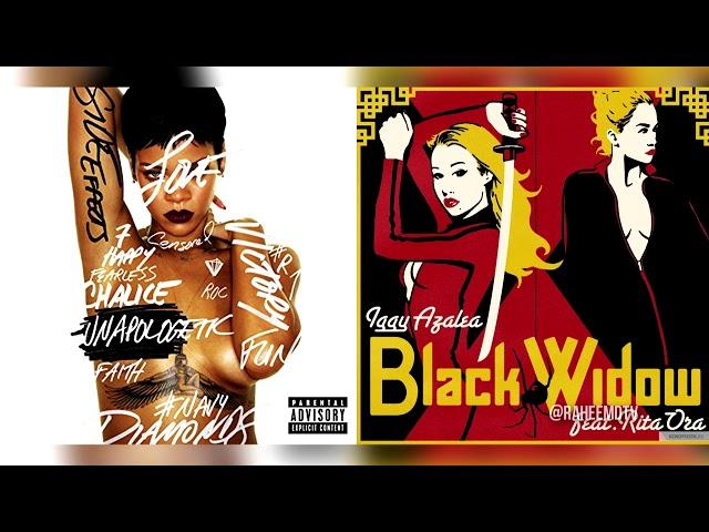 Rihanna x Iggy Azalea - Jump Black Widow (Mashup) (Feat Rita Ora)