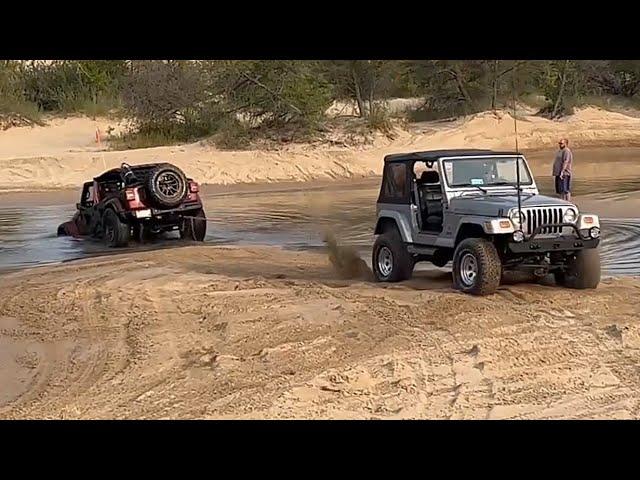 Silver Lake Sand Dunes - Fun... Until It Wasn't