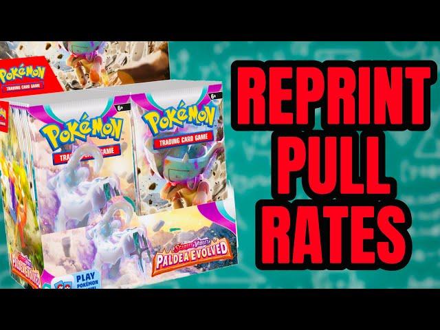 Are Pokemon Card Pull Rates The Same on the Paldea Evolved Reprint?