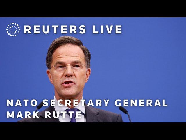 LIVE: NATO Secretary General Mark Rutte speaks at European Parliament