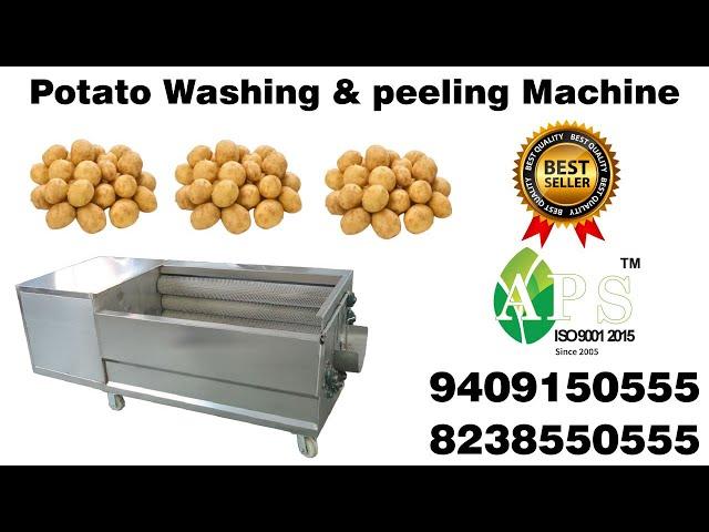 Introducing the Revolutionary Carrot Washing and Peeling Machine by APS Industries