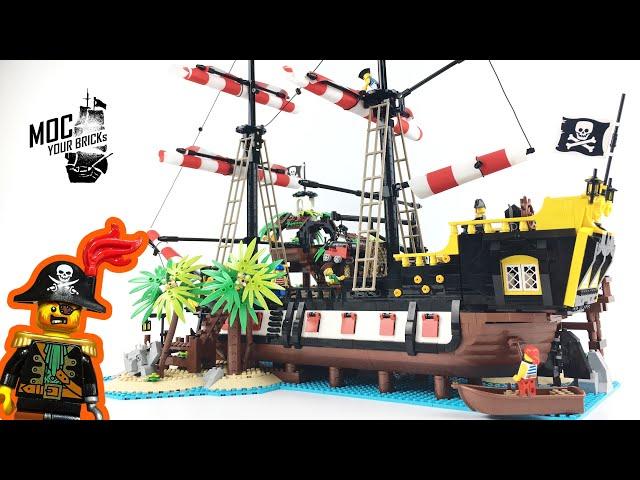 Lego Ideas 21322 Upgrade !!! " Barracuda Shipyard ".