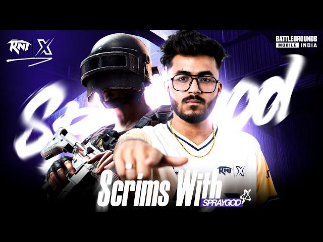 SCRIMS WITH RNTX | SPRAYGOD | ROAD TO 200K