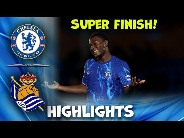 Chelsea u21 vs Real Sociedad u21 | Premier League International Cup | Highlights 26-11-2024