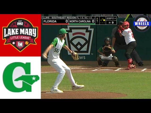 Florida vs North Carolina | LLWS Southeast Regional Winners Bracket | 2024 LLWS Highlights