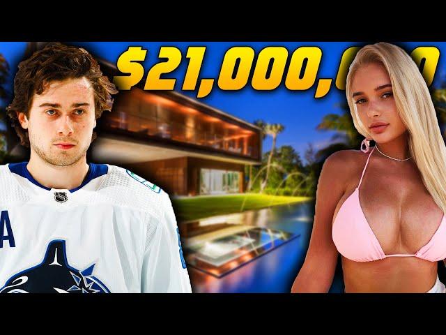 Quinn Hughes' Lifestyle IS NOT What You Think!