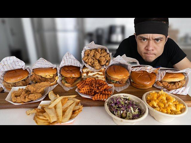 SHAQ's Restaurant FULL MENU Challenge!