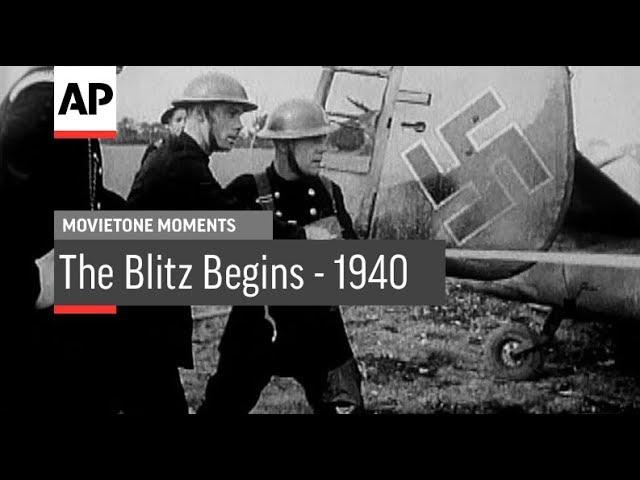 The Blitz Begins - 1940 | Movietone Moments | 7 Sept 18