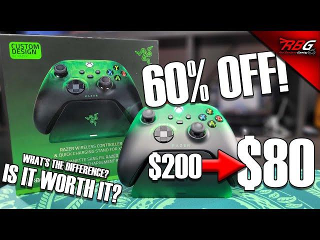 60% OFF! Xbox Razer Wireless Controller! Unboxing & Comparison! $200 to $80! Is It Worth It?