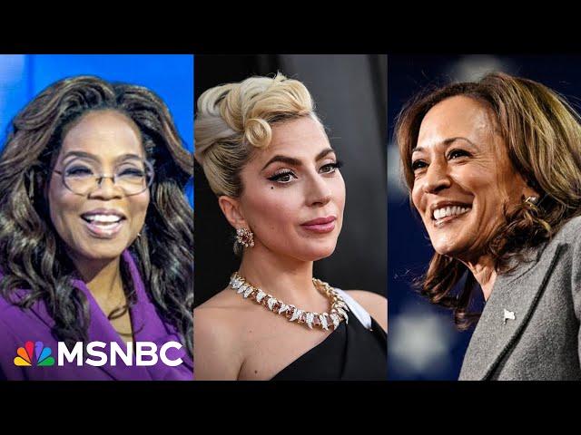 Watch Lady Gaga, Oprah Winfrey rally with Kamala Harris in Philadelphia | MSNBC