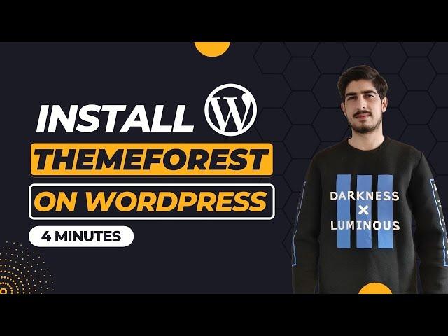How To Install A WordPress Theme From Themeforest 2024 | Install Themeforest Theme Into WordPress