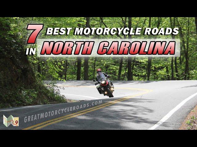 Best Motorcycle Roads in North Carolina! | Top 7 Rides