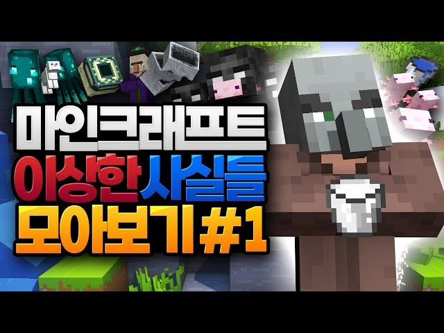 마인크래프트 이상한 사실들 모아보기 #1 (Minecraft) [블루위키]