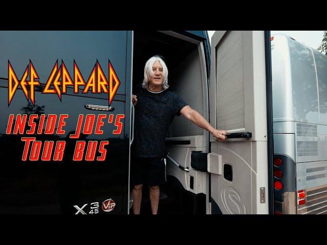 DEF LEPPARD - Behind The Stadium Tour - Inside Joe Elliott's Tour Bus