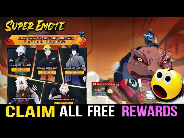  CLAIM ALL NARUTO FREE REWARDS  200% CONFIRM  NARUTO FREE REWARDS FREE FIRE IN TAMIL | NARUTO FF