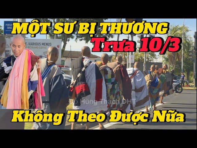 Một Sư Bị Thương Đi Ngược  Với Đoàn Phải Đi Bằng Xe Trưa 10/3