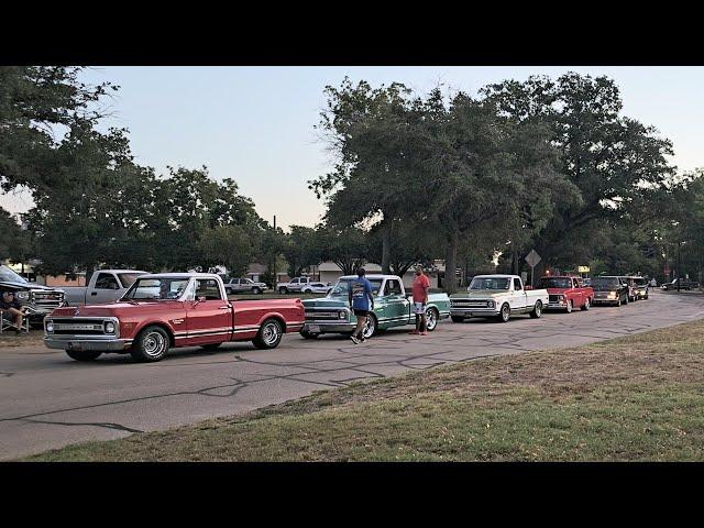 TEXAS C10 TRUCK SHOW!!!! C10'S IN THE PARK! Getzendaner Park, Waxahachie, Texas. LET'S GO!!! 4k