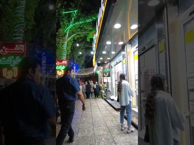 IRAN 2024 _ walking tour in shiraz in zand street _walk with me in iran in Famous streets #iran