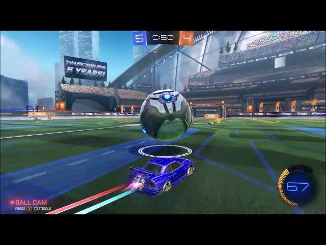 Rocket League 4 1 down Comeback