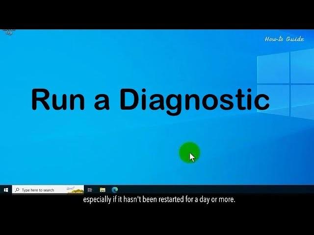 How to Run a Diagnostic on a Computer :Tutorial