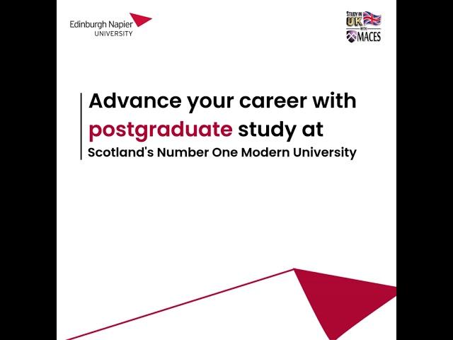 Edinburgh Napier University – Your Future Starts Here