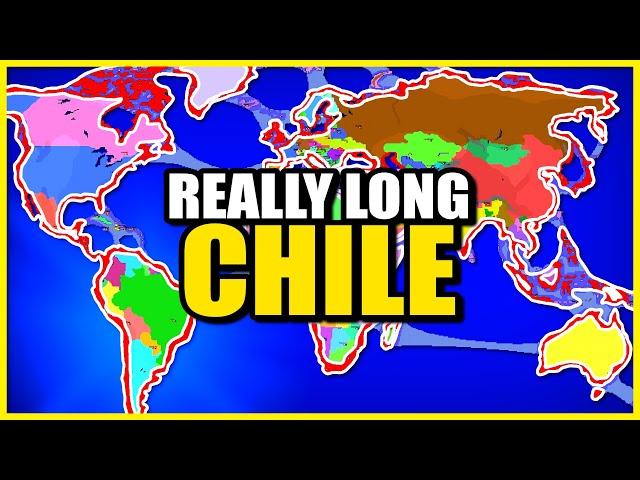 What if Chile Got RIDICULOUSLY Longer... (World War Simulator)